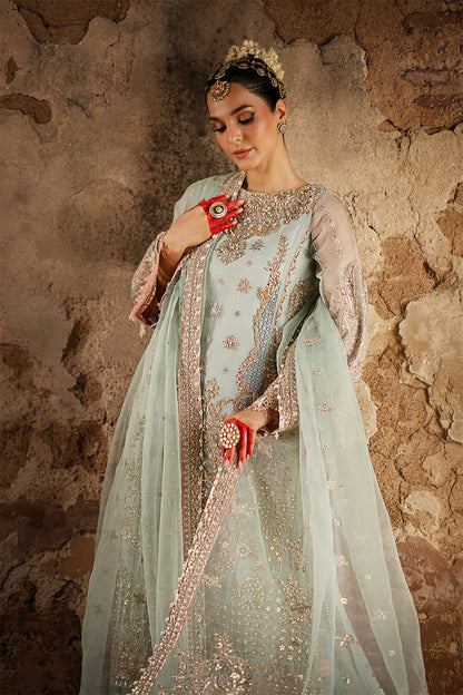 AJR Couture | Luxury Formals 24 | Nirvana Custom Size Aqua Blue Organza