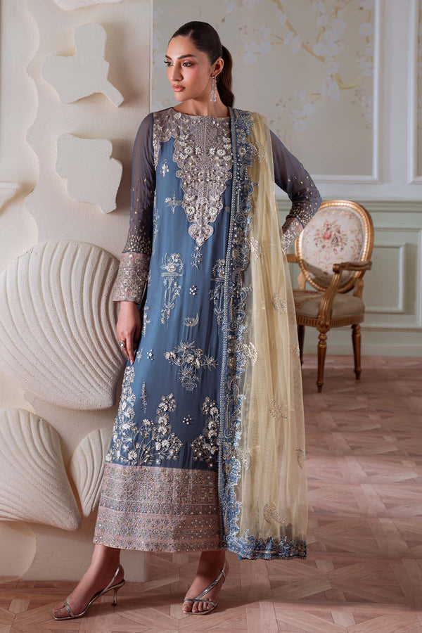Nureh | Elanora Formals | NEL-82 by Nureh - Designer Dress - Type : Ladies Clothes - Available at Saira Sultan - 100% Original 