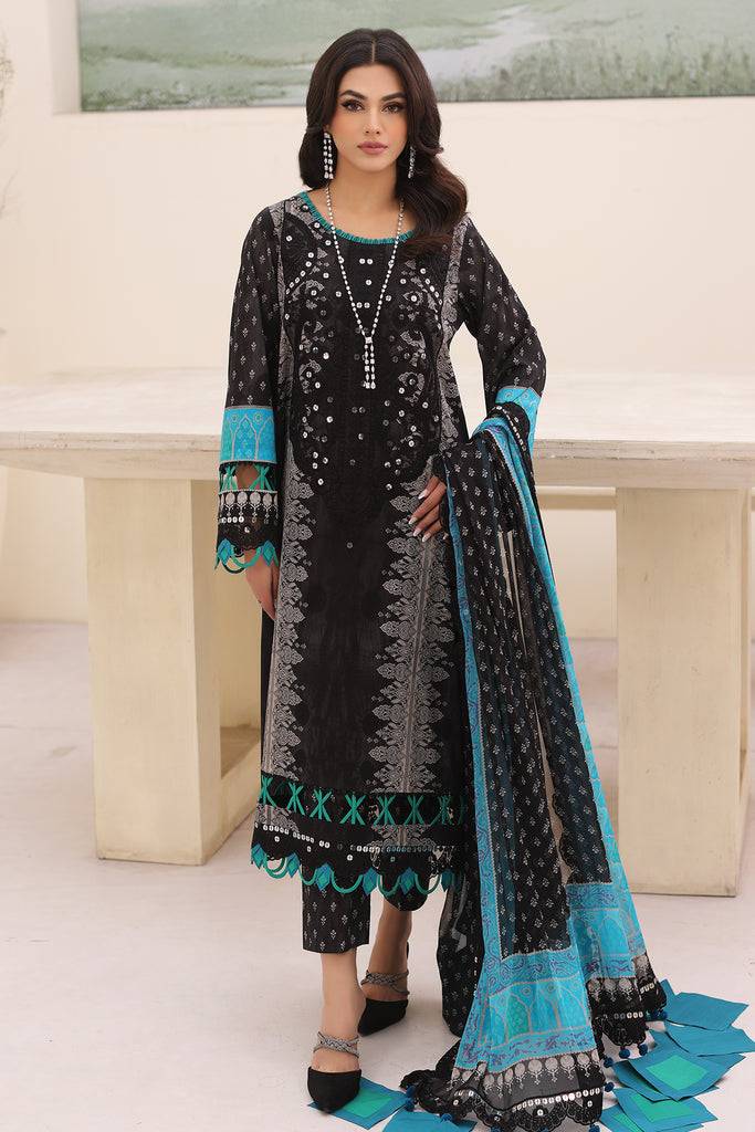 Charizma | Naranji Embroidered Lawn 24 | CN4-002 - Pakistani Designer Dress - by Charizma | Type: Luxury - 100% Original at Saira Sultan