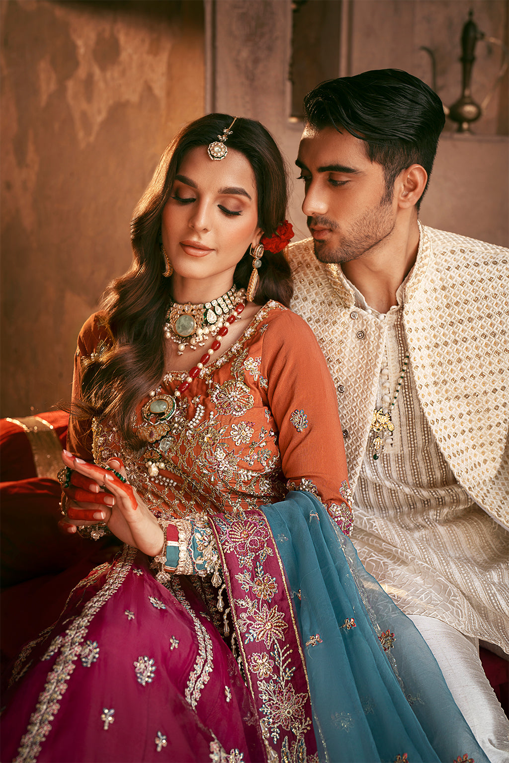 AJR Couture | Luxury Formals 24 | Regalia M Orange Raw Silk