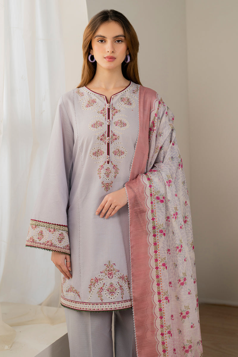 Jazmin | Summer Lawn 25 | USE-9129 L Soft Lilac Lawn