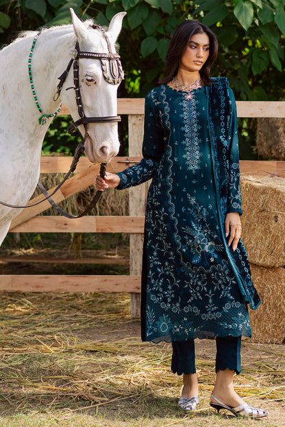 Nureh | Exclusive Leather Peach | NE-186 by Nureh - Designer Dress  - Type : Ladies Clothes - Available at Saira Sultan - 100% Original 