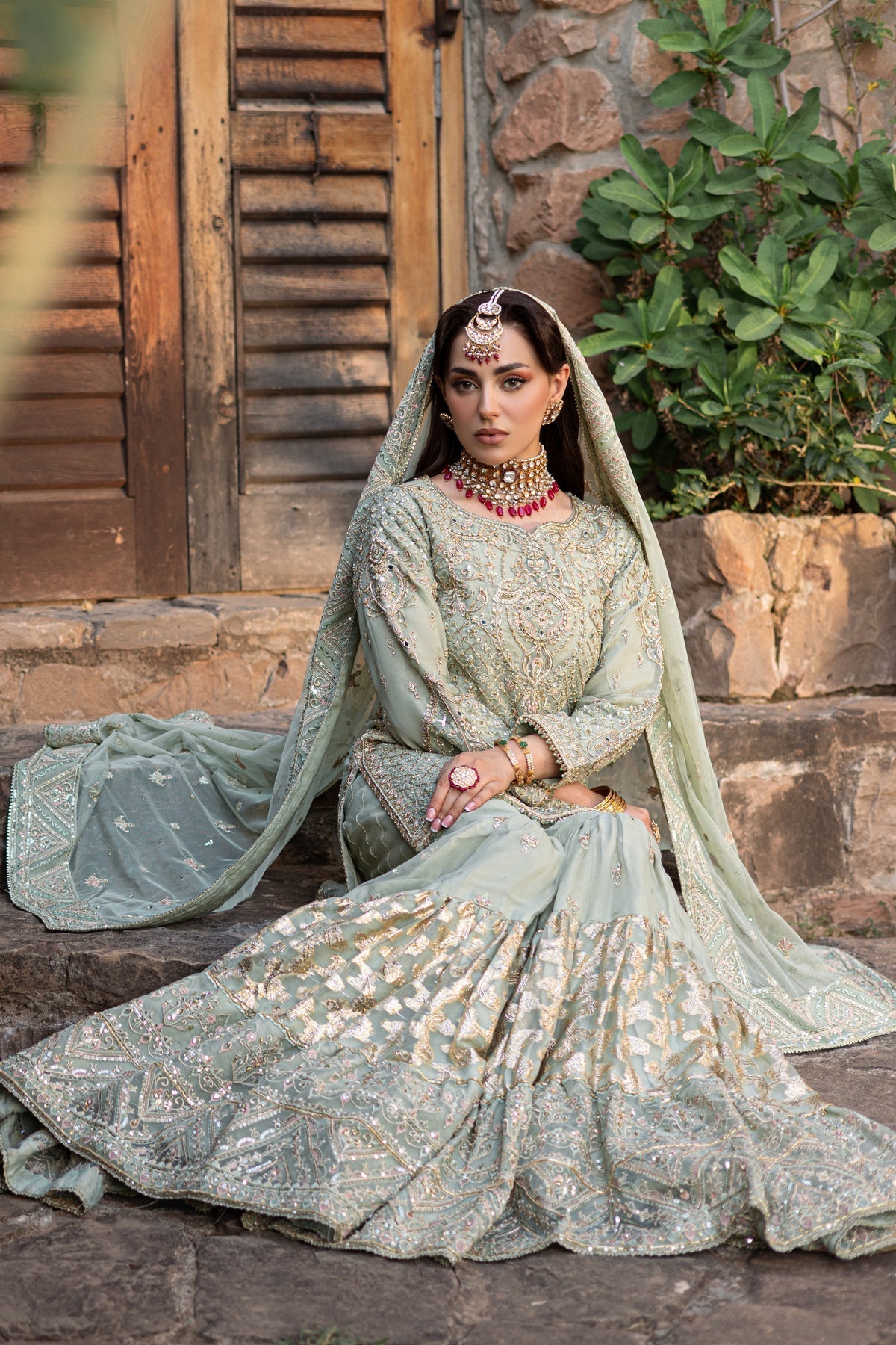 Naqshi | Samarkand Wedding Formals | Mah-e-Meer - Pakistani Designer Dress - by Naqshi | Type: Bridal - 100% Original at Saira Sultan