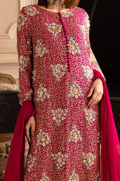 Vanya | Marlene Formals | ML-01 M Hot Pink Chiffon