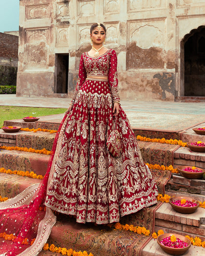 Faiza Saqlain | Nira Festive | Zofia - Pakistani Designer Dress - by Faiza Saqlain | Type: Bridal - 100% Original at Saira Sultan