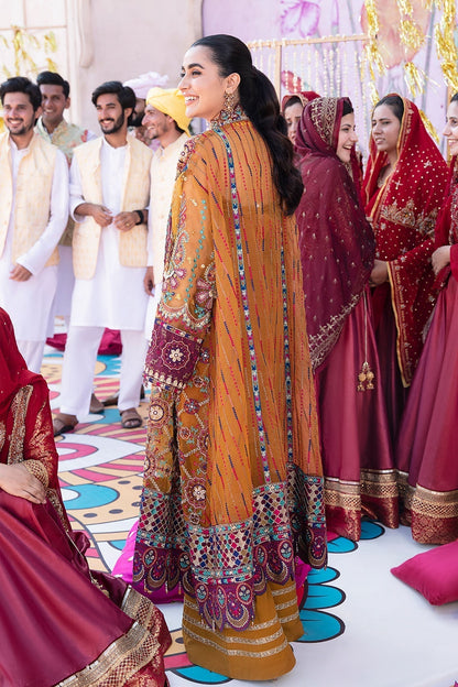 Nureh | Jhoomro Wedding Formals | Gulshan Shirt - Pakistani Designer Dress - by Nureh | Type: Bridal - 100% Original at Saira Sultan