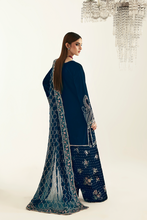 Emaan Adeel | Zarposh Velvet 25 | JAHANARA - Pakistani Designer Dress - by Emaan Adeel - Type : Ladies Clothes - 100% Original at Saira Sultan