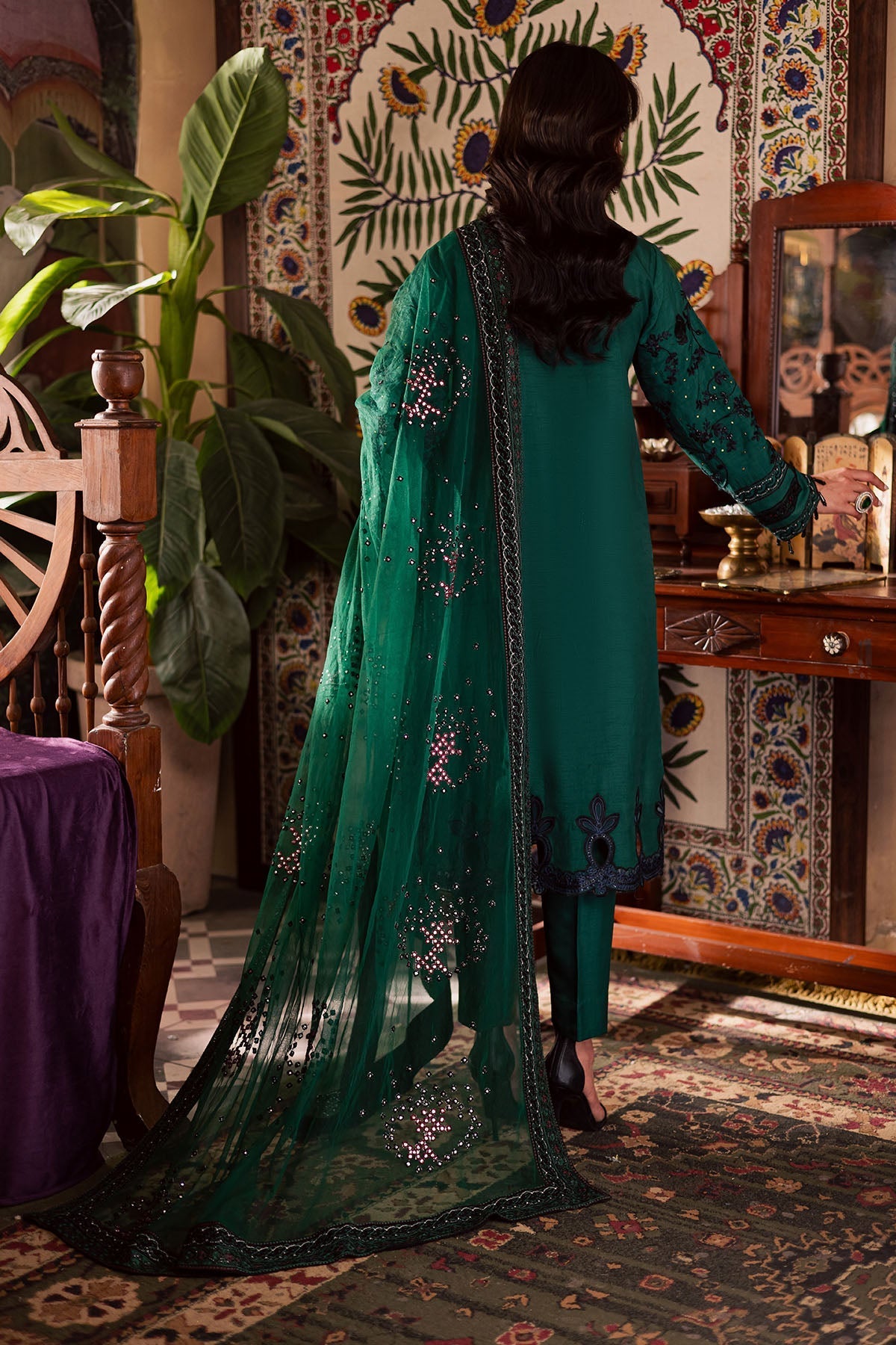 Nureh | Nur Mahal | NE-196 by Nureh - Designer Dress - Type : Ladies Clothes - Available at Saira Sultan - 100% Original 