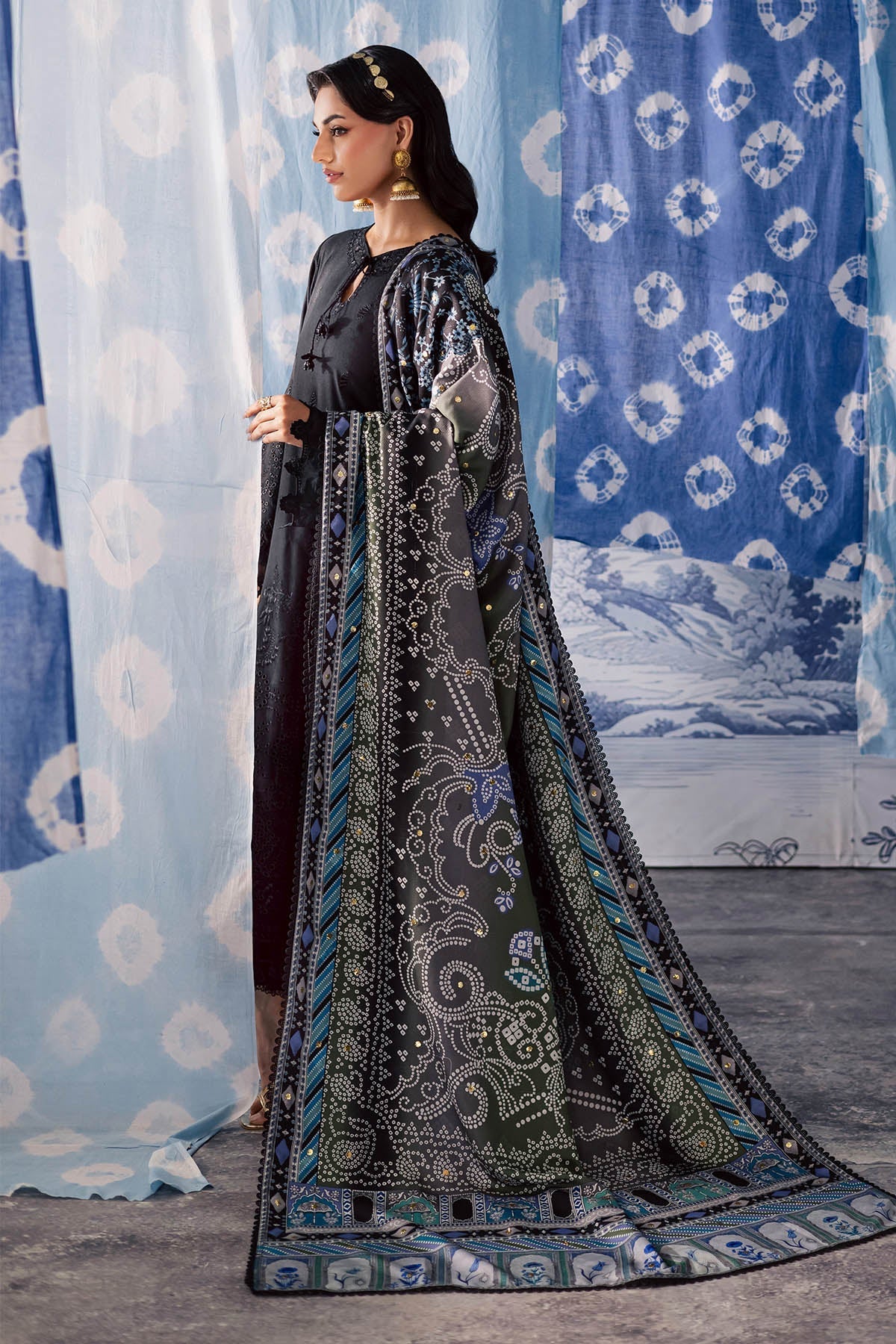 Nureh | Bazaar Luxe 25 | NE-209 by Nureh - Designer Dress  - Type : Ladies Clothes - Available at Saira Sultan - 100% Original 