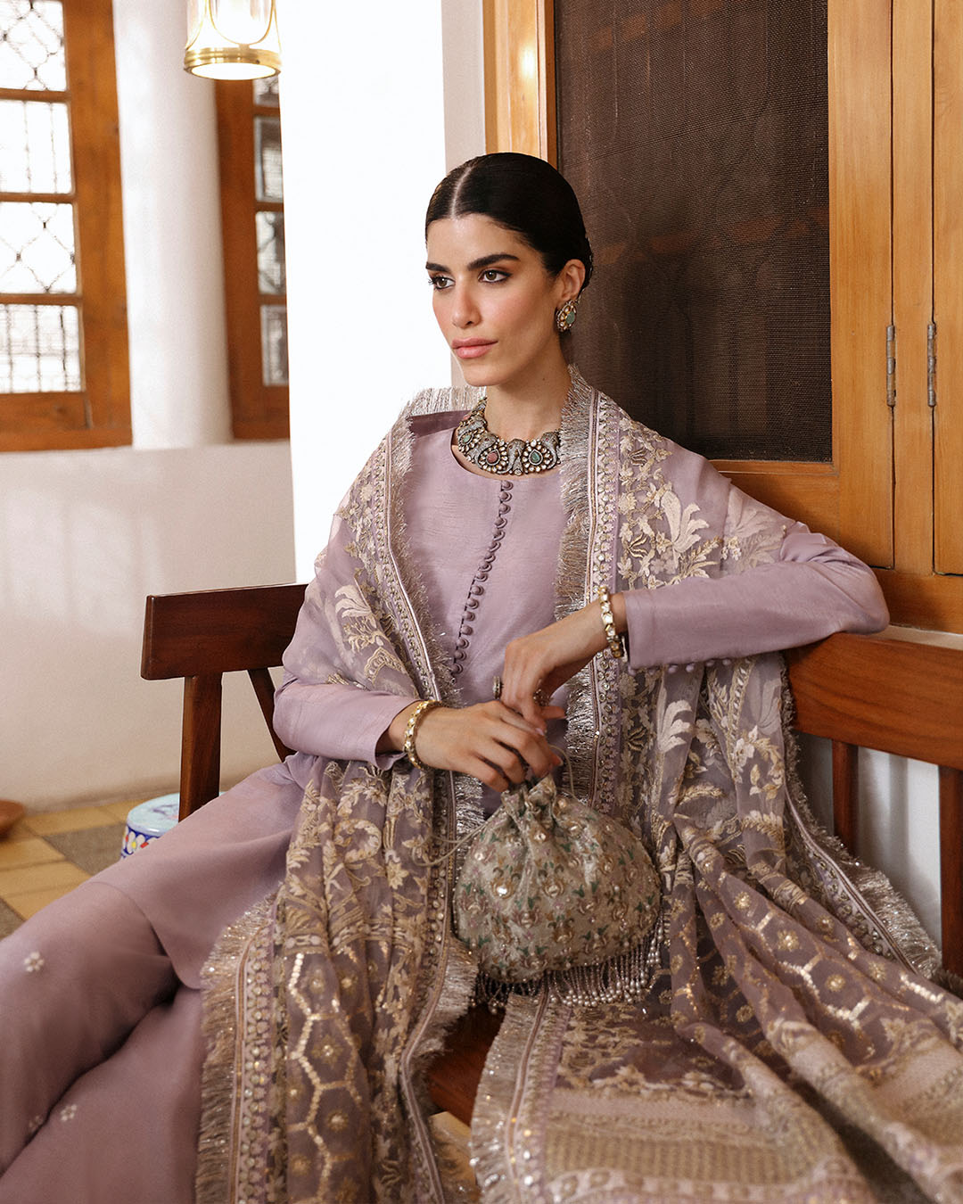 Faiza Saqlain | Mehermah Luxe Formals | Aurene - Pakistani Designer Dress - by Faiza Saqlain | Type: Formal - 100% Original at Saira Sultan