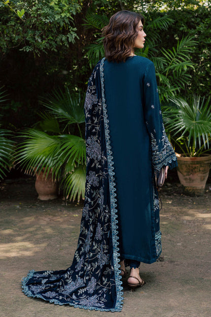 Nureh | Exclusive Leather Peach | NE-183 by Nureh - Designer Dress - Type : Ladies Clothes - Available at Saira Sultan - 100% Original 