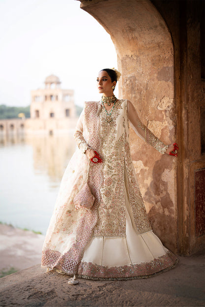 AJR Couture | Luxury Formals 24 | Dove Custom Size Ivory Resham