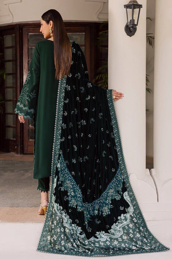 Nureh | Exclusive Leather Peach | NE-199 by Nureh - Designer Dress  - Type : Ladies Clothes - Available at Saira Sultan - 100% Original 