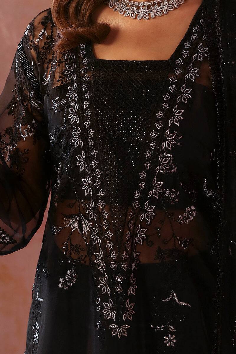 Sardinia|Tara Formals|Ebony - Pakistani Designer Dress - by Sardinia - Type : Ladies Clothes - 100% Original at Saira Sultan