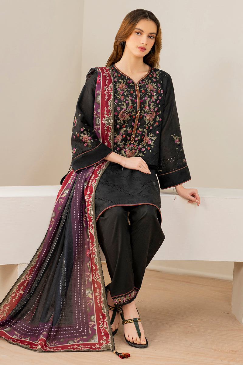 Jazmin | Summer Lawn 25 | USE-9131 L Black Lawn