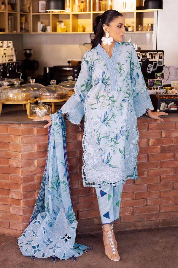 Nureh | Glam Girl Lawn | GL-09 - Pakistani Designer Dress - by Nureh | Type: Casuals - 100% Original at Saira Sultan