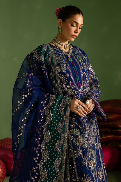 Nureh | Wedding Formals 24 | FP-140 S Navy Organza