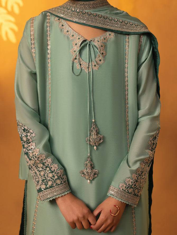 Faiza Faisal | Signature Pret Eid Edit | Marisa - Pakistani Designer Dress - by Faiza Faisal | Type: Luxury - 100% Original at Saira Sultan