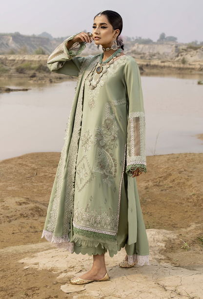 Humdum I Sierra Wool I Sierra-D02 - Pakistani Designer Dress - by Humdum - Type : Ladies Clothes - 100% Original at Saira Sultan
