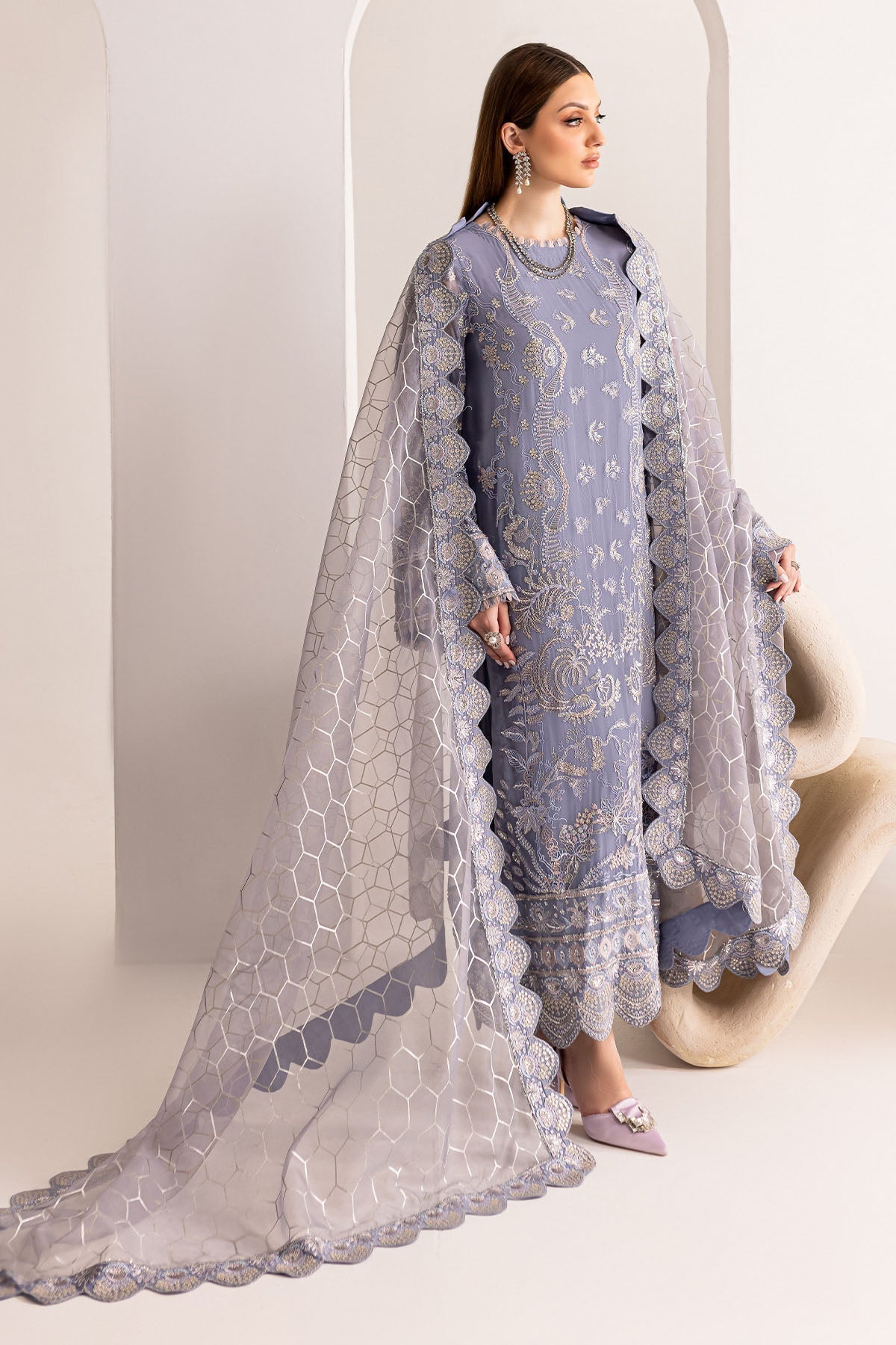 Nureh | Fancy Formals | NP-518 - Pakistani Designer Dress - by Nureh | Type: Formal - 100% Original at Saira Sultan