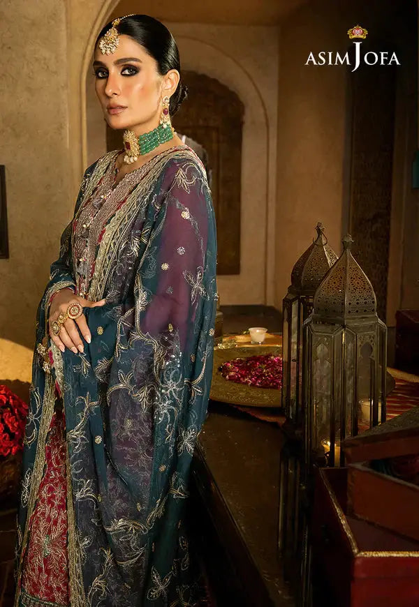 Asim Jofa | Velvet Festive 23 | AJVF-06 - Pakistani Designer Dress - by Asim Jofa | Type: Formal - 100% Original at Saira Sultan