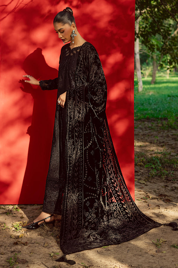 Nureh | Exclusive Leather Peach | NE-191 by Nureh - Designer Dress  - Type : Ladies Clothes - Available at Saira Sultan - 100% Original 