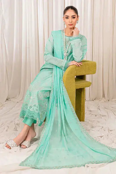 Nureh | Shades Of Summer | NP-459 - Pakistani Designer Dress - by Nureh | Type: Luxury - 100% Original at Saira Sultan