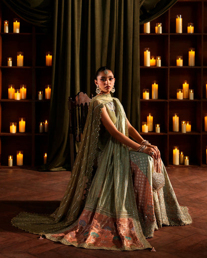 Faiza Saqlain | Zaeva Wedding Formals | Zerra by Faiza Saqlain - Designer Dress  - Type : Ladies Clothes - Available at Saira Sultan - 100% Original 