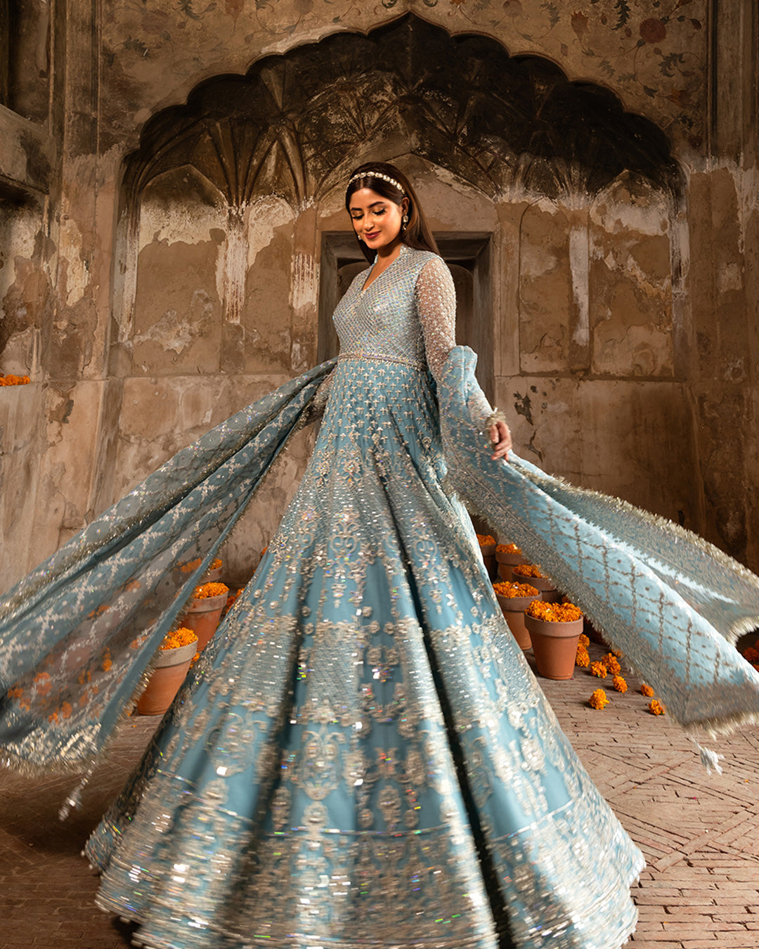 Faiza Saqlain | Nira Festive | Hana - Pakistani Designer Dress - by Faiza Saqlain | Type: Bridal - 100% Original at Saira Sultan