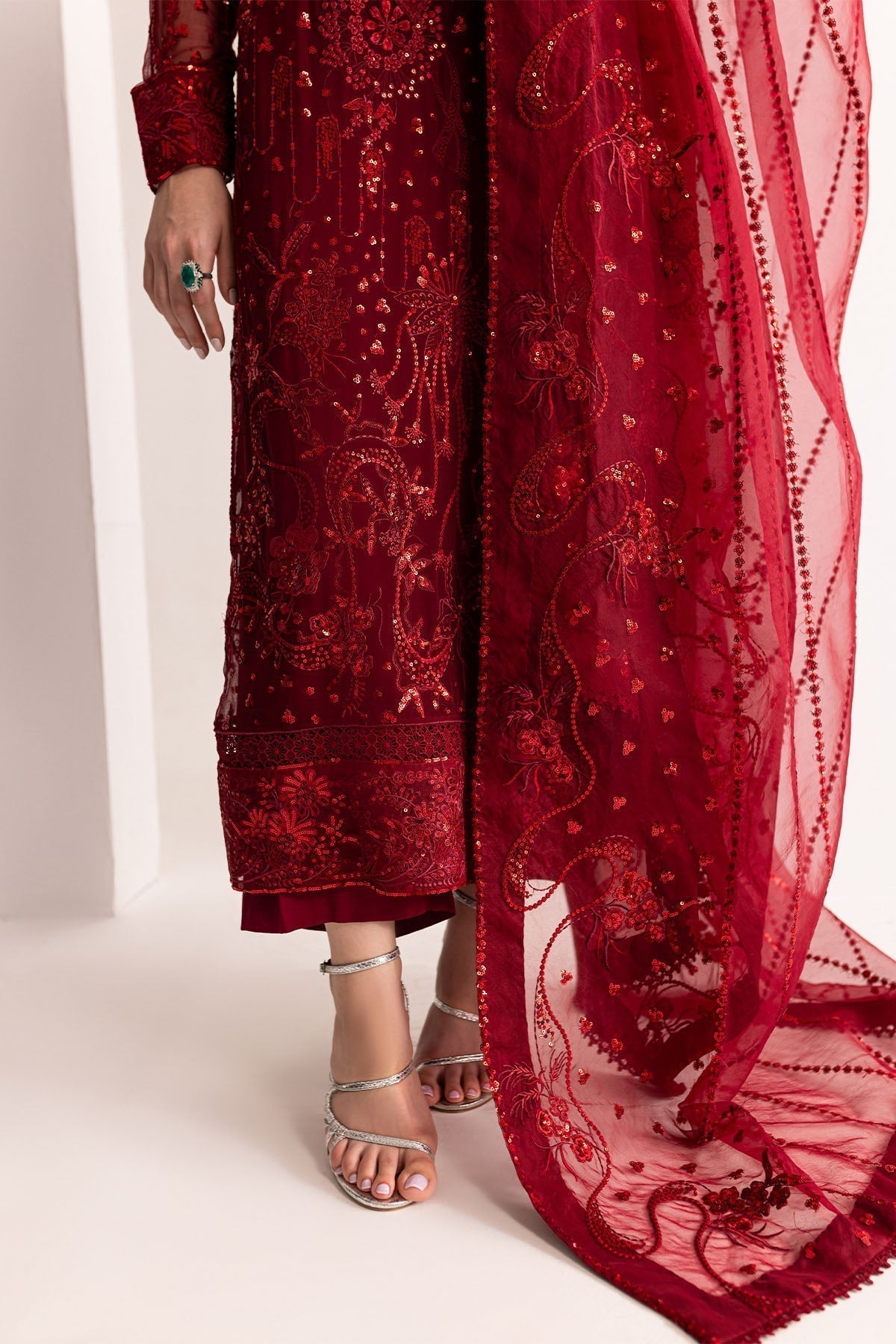 Nureh | Fancy Formals | NP-516 - Pakistani Designer Dress - by Nureh | Type: Formal - 100% Original at Saira Sultan