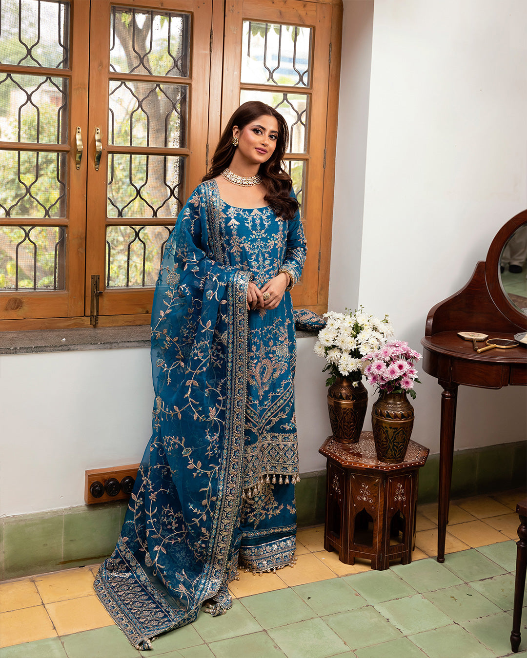 Faiza Saqlain | Nira Festive | Ariya - Pakistani Designer Dress - by Faiza Saqlain | Type: Bridal - 100% Original at Saira Sultan