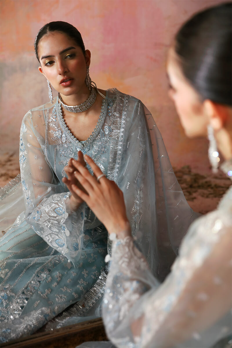 Sardinia|Tara Formals|Azure - Pakistani Designer Dress - by Sardinia - Type : Ladies Clothes - 100% Original at Saira Sultan