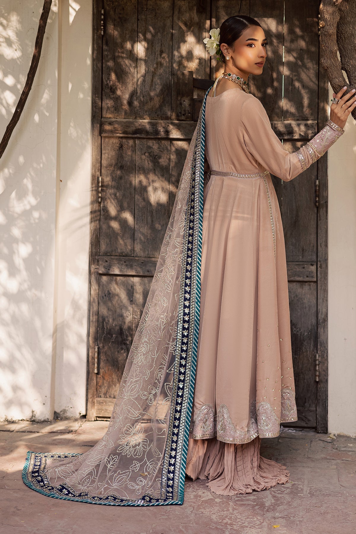 Nureh | Maya Velvet | NW-117 by Nureh - Designer Dress  - Type : Ladies Clothes - Available at Saira Sultan - 100% Original 