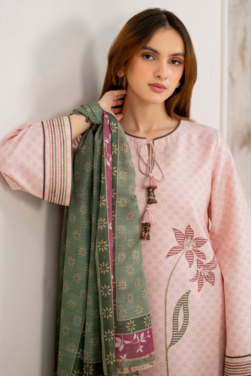 Jazmin | Summer Lawn 25 | USE-9134 M Peach Pink Lawn