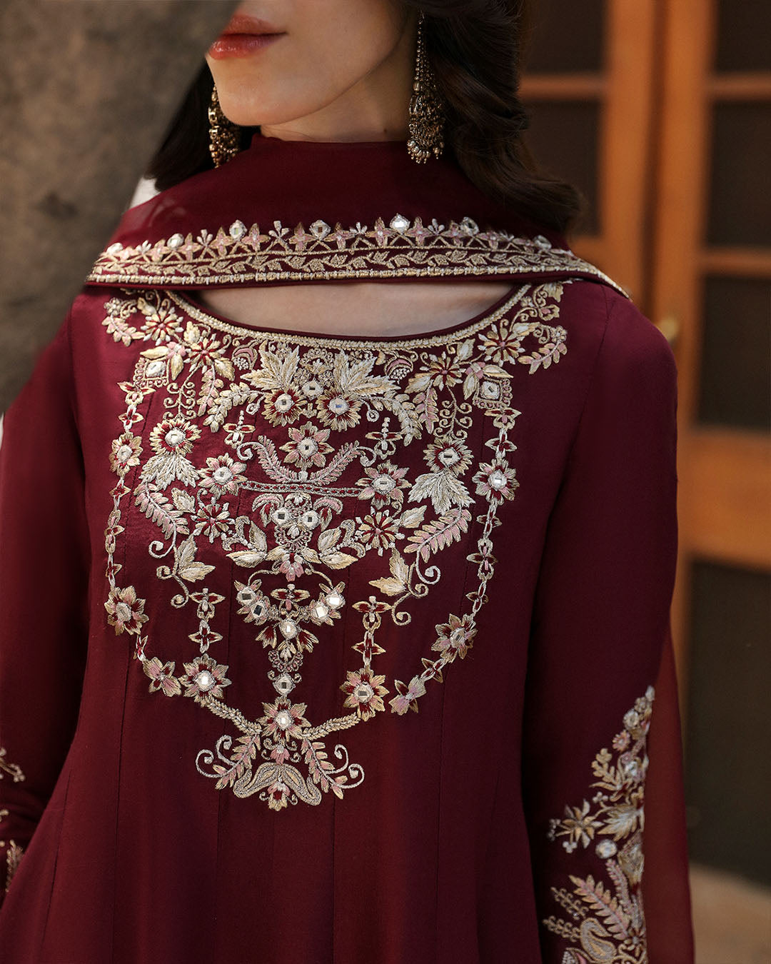 Faiza Saqlain | Mehermah Luxe Formals | Norine - Pakistani Designer Dress - by Faiza Saqlain | Type: Formal - 100% Original at Saira Sultan