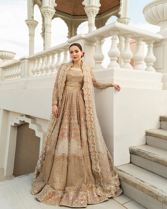 Faiza Saqlain | Neorah Wedding Festive 24 | Jemina - Pakistani Designer Dress - by Faiza Saqlain | Type: Bridal - 100% Original at Saira Sultan