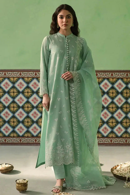 Cross Stitch | Chikankari Lawn | FLORAL WAVE - Pakistani Designer Dress - by Cross Stitch | Type: Casuals - 100% Original at Saira Sultan