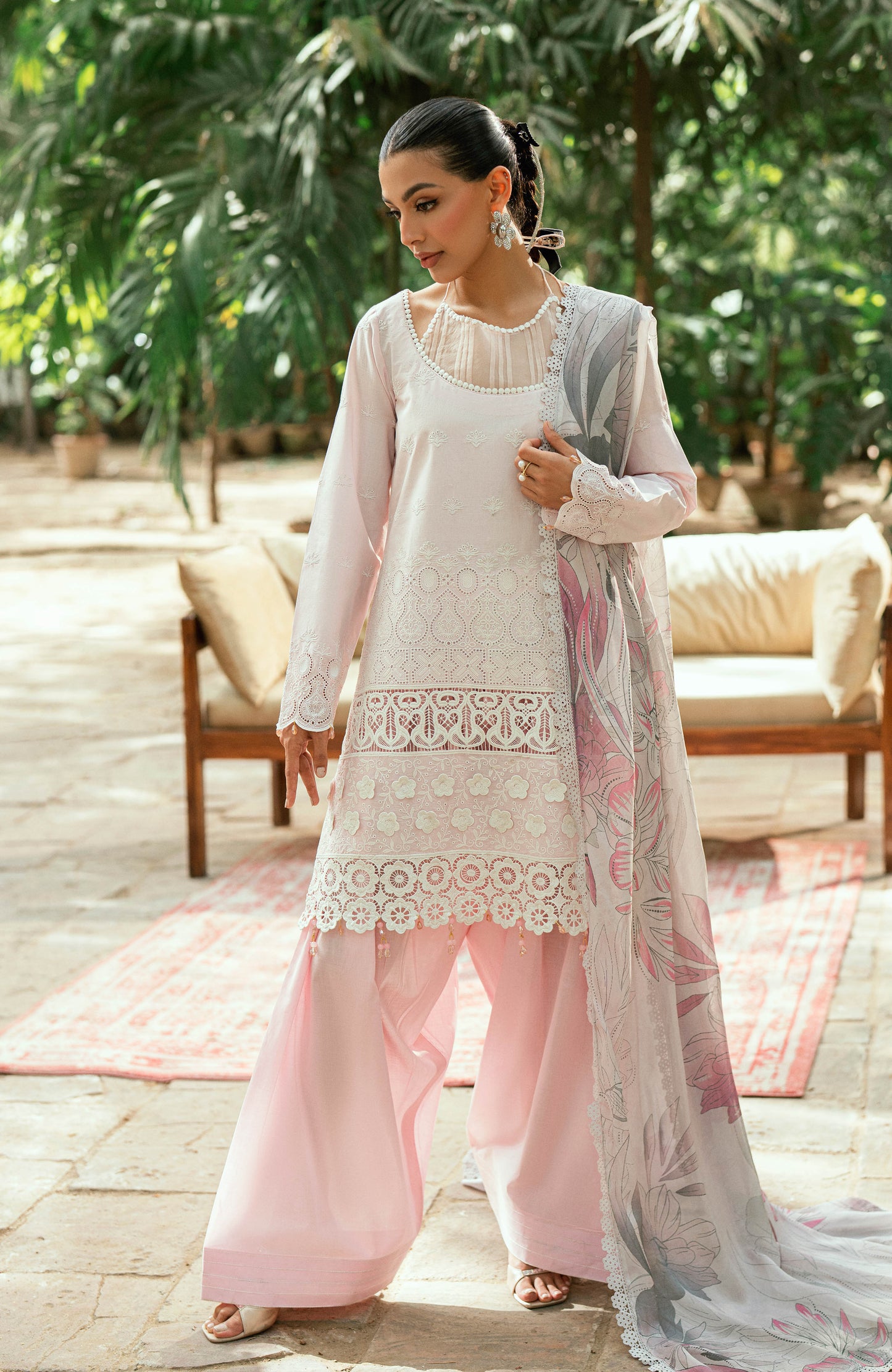 Al zohaib | Laserkari Premium Edition 25 | LKP-25-07 B - Pakistani Designer Dress - by Al zohaib - Type : Ladies Clothes - 100% Original at Saira Sultan