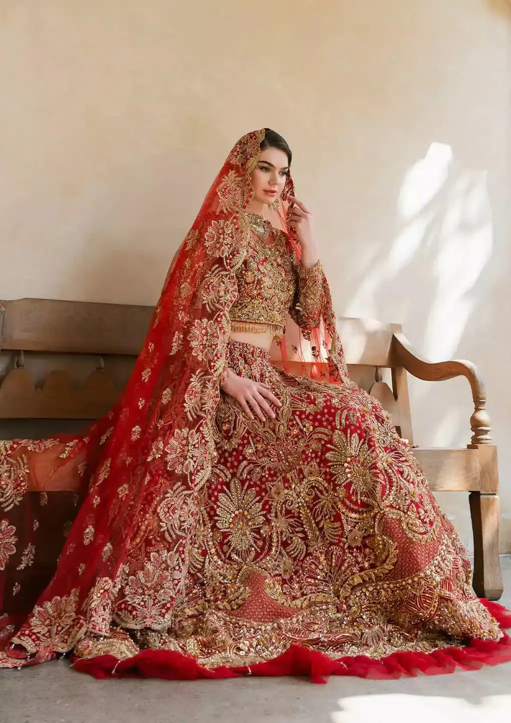 Elaf Premium | Evara Wedding 23 | EEB-04 MARHABA - Pakistani Designer Dress - by Elaf Premium | Type: Bridal - 100% Original at Saira Sultan