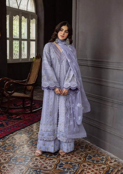 Kahf Premium | Kahf Karandi 25 | KKH-04 WISTERIA - Pakistani Designer Dress - by Kahf Premium - Type : Ladies Clothes - 100% Original at Saira Sultan
