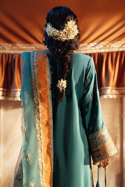 AJR Couture | The Silk Edition 25 | ULFAT Custom Size Teal Blue