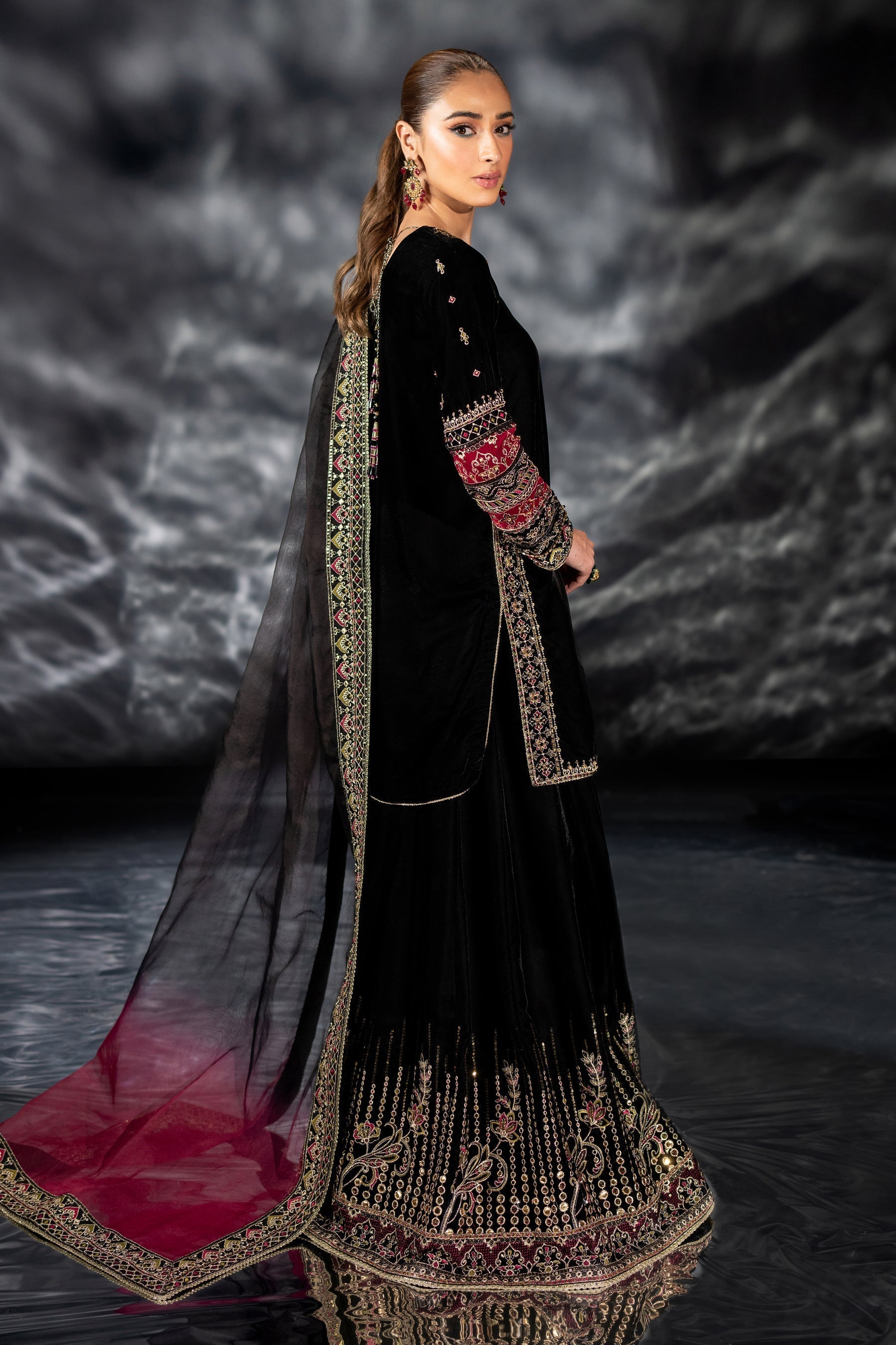 Naqshi | Makhmal 24 | ADHAN S Black Velvet