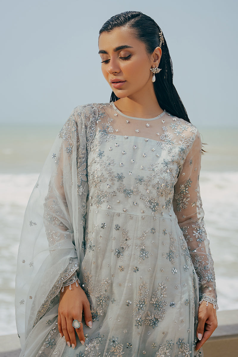 Cross Stitch | Wedding Collection 24 | SAFFRON CHARM - Pakistani Designer Dress - by Cross Stitch | Type: Formal - 100% Original at Saira Sultan