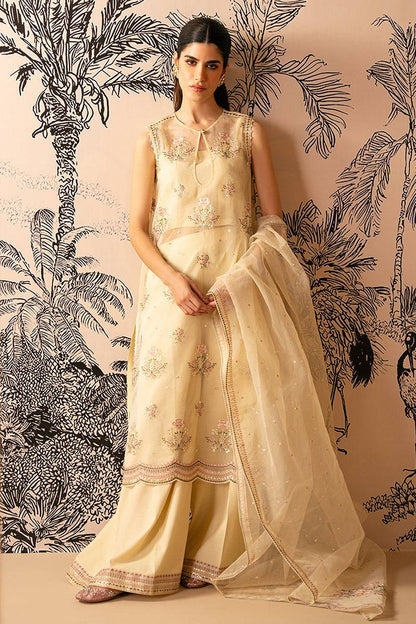 Cross Stitch | Luxe Atelier 24 | OPAL GLOW - Pakistani Designer Dress - by Cross Stitch | Type: Luxury - 100% Original at Saira Sultan