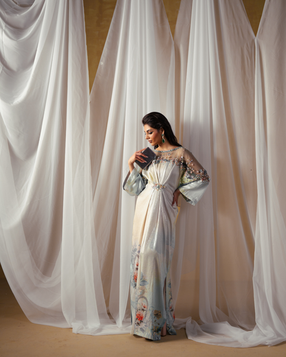Vasal | Zyra Luxe Pret 26 | Ocean Lux - Pakistani Designer Dress - by Vasal - Type : Ladies Clothes - 100% Original at Saira Sultan