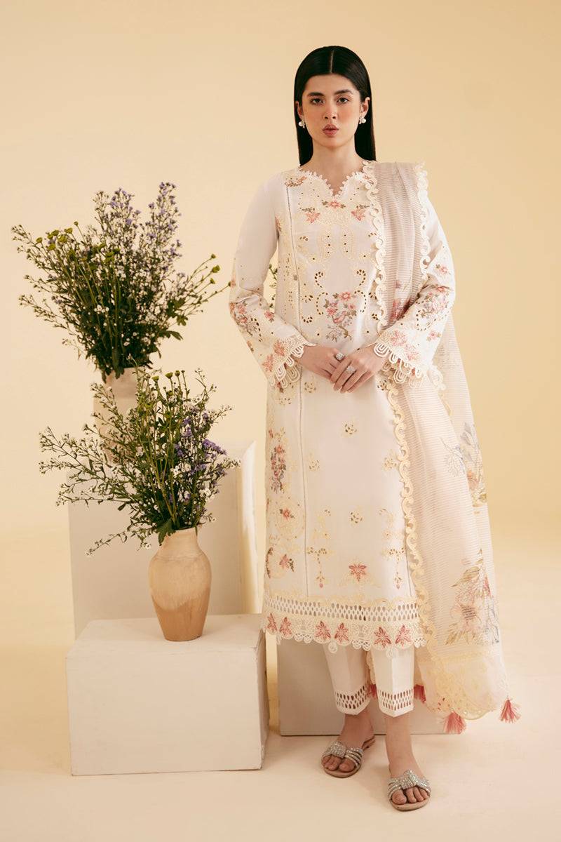 Qalamkar | Qlinekari Luxury Lawn | SQ-01 SARV - Pakistani Designer Dress - by Qalamkar | Type: Luxury - 100% Original at Saira Sultan