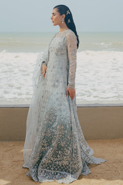Cross Stitch | Wedding Collection 24 | SAFFRON CHARM - Pakistani Designer Dress - by Cross Stitch | Type: Formal - 100% Original at Saira Sultan