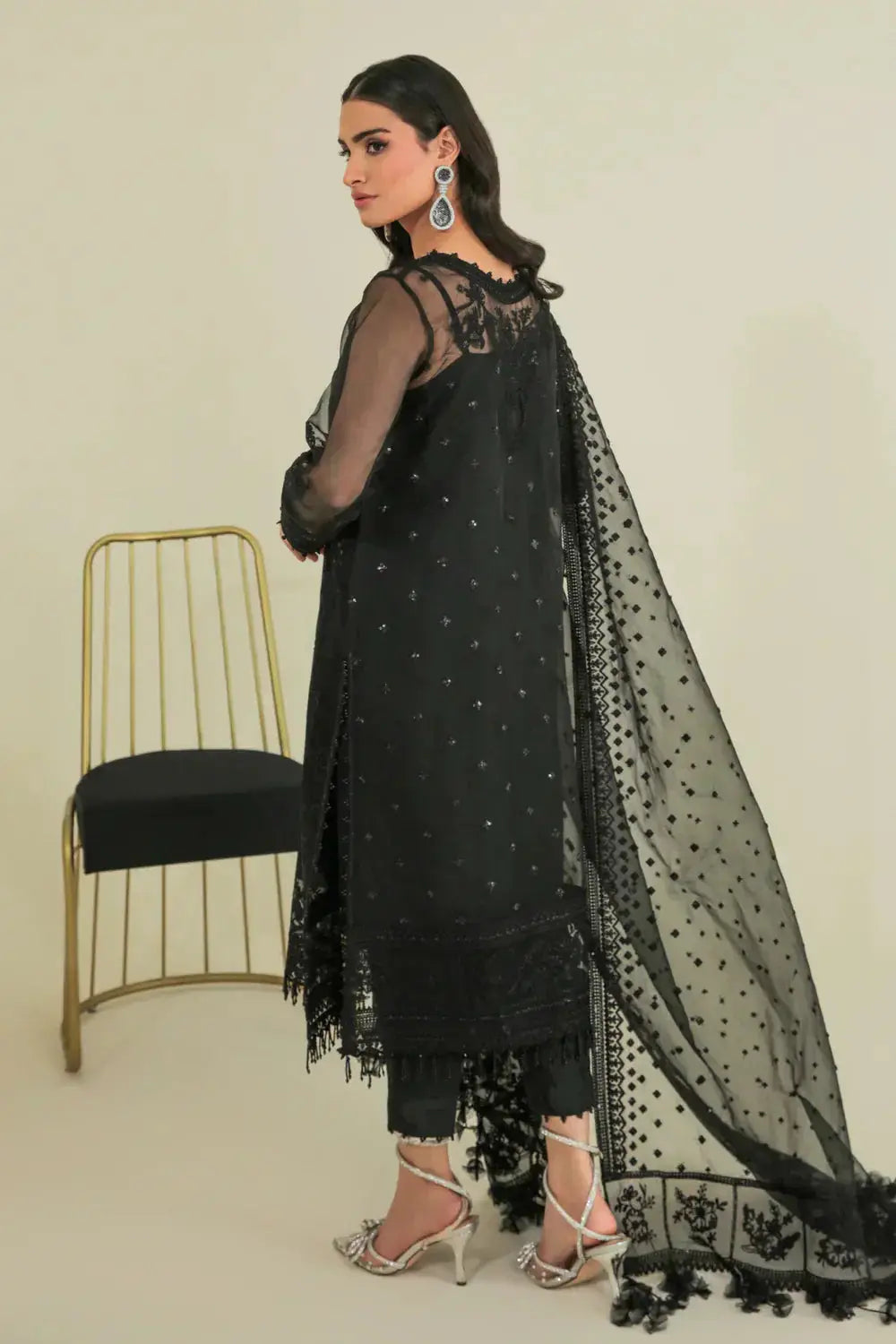 Baroque | Formals Collection | UF-235 - Pakistani Designer Dress - by Baroque | Type: Formal - 100% Original at Saira Sultan