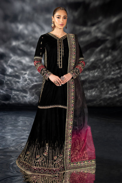 Naqshi | Makhmal 24 | ADHAN XS Black Velvet