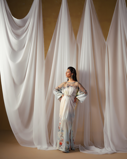 Vasal | Zyra Luxe Pret 26 | Ocean Lux - Pakistani Designer Dress - by Vasal - Type : Ladies Clothes - 100% Original at Saira Sultan